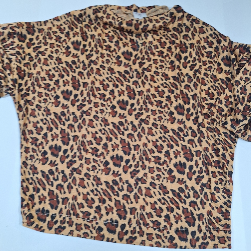 Hayden Brown Leopard Print Top - Picture 2 of 6